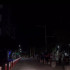 Aspecto del balneario El Rodadero en la noche.