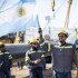 Inauguración del gasoducto Néstor Kirchner en Argentina, en julio del año pasado, con el que el país se va a ahorrar más de 4.000 millones de dólares anuales de reservas.