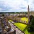 Vista general de la Universidad de Cambridge y la Capilla del King’s College.
