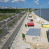 Panóramica del nuevo tramo del Gran Malecón del Río Magdalena en Barranquilla.