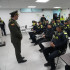 El director de la Policía de Colombia visitó la estación de Barrios Unidos de Bogotá.