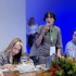 La ministra de Ambiente, Susana Muhamad, durante el anuncio de las ciudades finalistas para albergar la COP16.