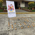 Los explosivos que fueron hallados en Mocoa, Putumayo.