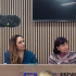 En la imagen, de izda a dcha: la abogada Laura Sgró, Gloria Branciani, y Mirando Kovav.