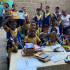 En colegios vulnerables, Mariana Mazenett con el apoyo de sus padres ha regalado libros para activar sus bibliotecas
