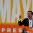 El aspirante candidato presidencial por Movimiento Ciudadano (MC), Jorge Álvarez Máynez,