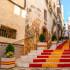 Escaleras en calle de España