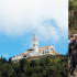 El sendero peatonal del cerro de Monserrate es visitado por miles de personas, entre peregrinos y deportistas.