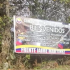 Una de las pancartas de las disidencias en zona rural de Jamundí.
