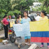Las protestas por la falta de agua son a diario en los barrios de Santa Marta.