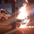 Moto incinerada en Ibagué