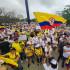 Marchas contra gobierno Petro en Barranquilla