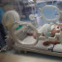 Las bebé falleció luego de cinco días de lucha por mantenerse viva.