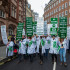 Marcha en contra de la contaminación en Londres