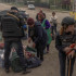Evacuados de la región de Járkov.