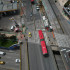 Bogota mayo 29 de 2024.  Se inicia la fase 2 de la construcción del Metro en la Avenida Caracas con el cierre de los carriles mixtos entre las calles 26 y 32.  foto: @miltondiazfoto
