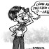 Le colgaron - Caricatura de Beto Barreto