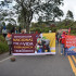 Campesinos bloquean vía Panamericana exigiendo no más desplazamiento