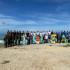 Participantes del Dih Big Clean 2.0, jornada de limpieza de la isla de San Andrés realizada el pasado 8 de junio.