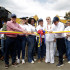 El corte oficial de la cinta para arrancar la construcción de los últimos 35 kilómetros entre los 128 de la doble calzada.
