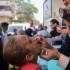 Jornada de vacunación contra la polio en Gaza.