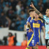 Juan Fernando Quintero celebra gol.