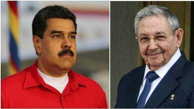 Los presidentes Nicolás Maduro y Raúl Castro fueron incluidos en la lista de 'depredadores' de la prensa.