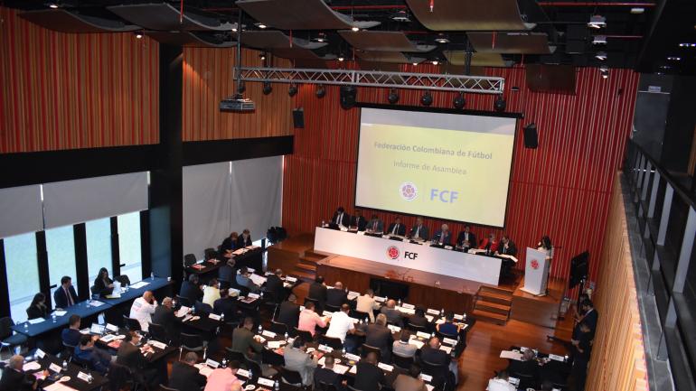 Asamblea de la Federación Colombiana de Fútbol.