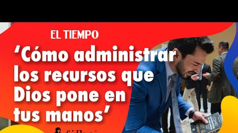 Matheus Machado y su libro ‘Cómo administrar los recursos que Dios pone en tus manos’