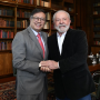El presidente Gustavo Petro y su homologo brasileño Lula da Silva.
