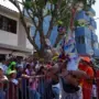La tradici??n se vivi?? de lado y lado de la carrera 44.