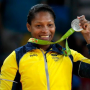 Yuri Alvear, doble medallista olímpica en judo.