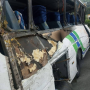 Accidente en el puente Helicoidal, entre Cajamarca y Calarcá.