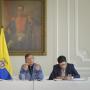 Presidente Petro en un encuentro previo al consejo de ministros.