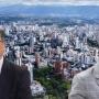 El presidente Gustavo Petro y el alcalde de Bucaramanga, Jaime Beltrán.