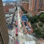 Las obras del metro de Bogotá ya superan el 50 porciento de avance.