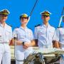 La princesa Leonor de Borbón como guardia marina española, de visita en Cartagena