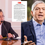 El presidente Gustavo Petro y el expresidente César Gaviria.