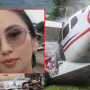 Enfermera murió en avioneta accidentada