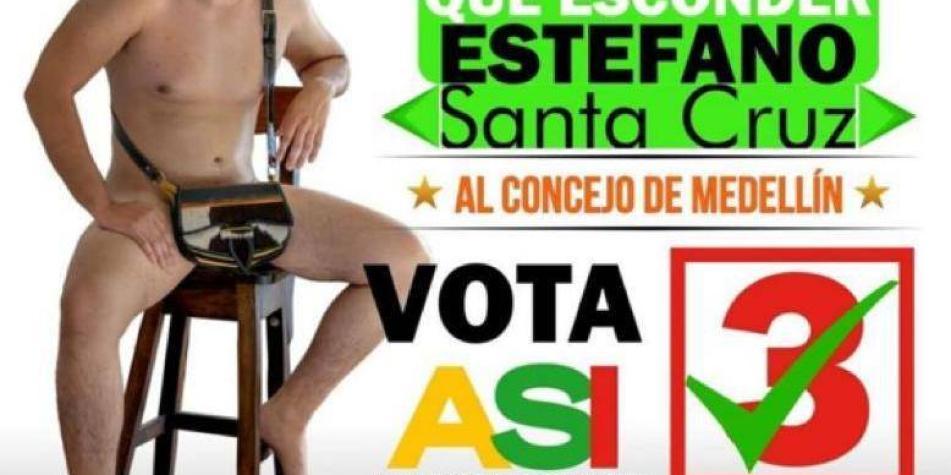 Fotos del candidato al concejo de Medell n Estefano Santa Cruz y