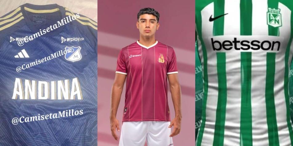 camisetas equipos colombianos