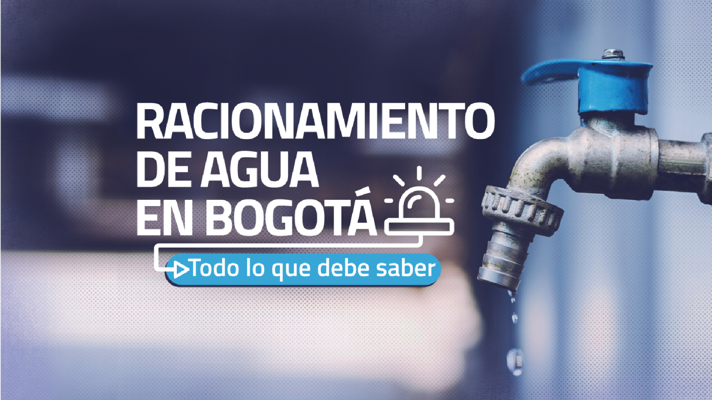 onamiento en Bogotá: consulte cuántos días sin agua le tocará este mes