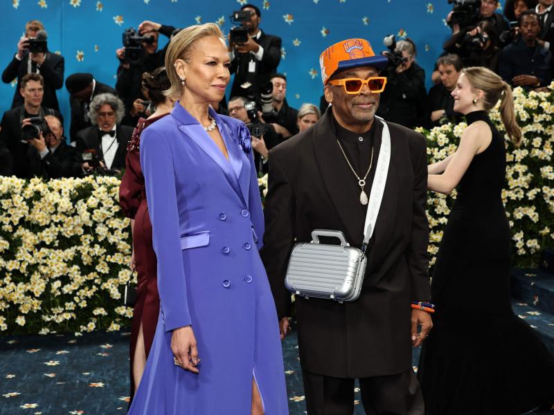 Tonya Lewis Lee (izq.) y Spike Lee (der.)