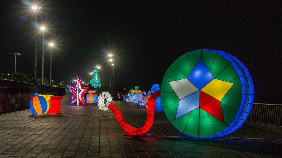 El Gran Malecón de Barranquilla recibió más de 74.000 visitantes durante la Navidad