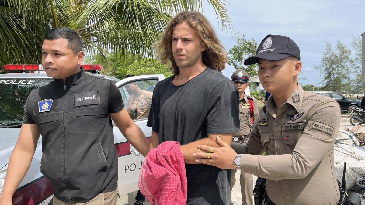 Daniel Sancho declara en el juicio en su contra en Tailandia