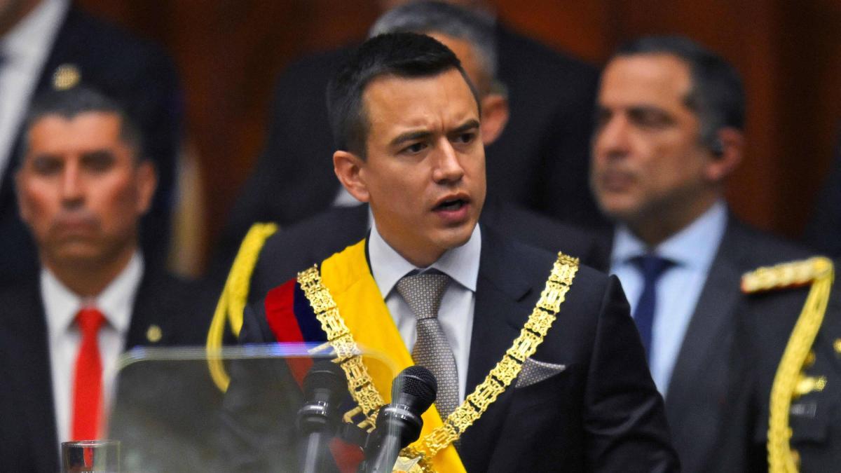 Ecuador declara 'alerta máxima' por amenaza de magnicidio contra el presidente Daniel Noboa
