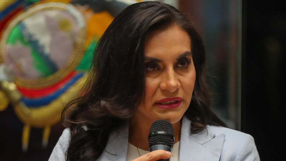 Juez electoral suspende derechos políticos de la vicepresidenta de Ecuador, Verónica Abad