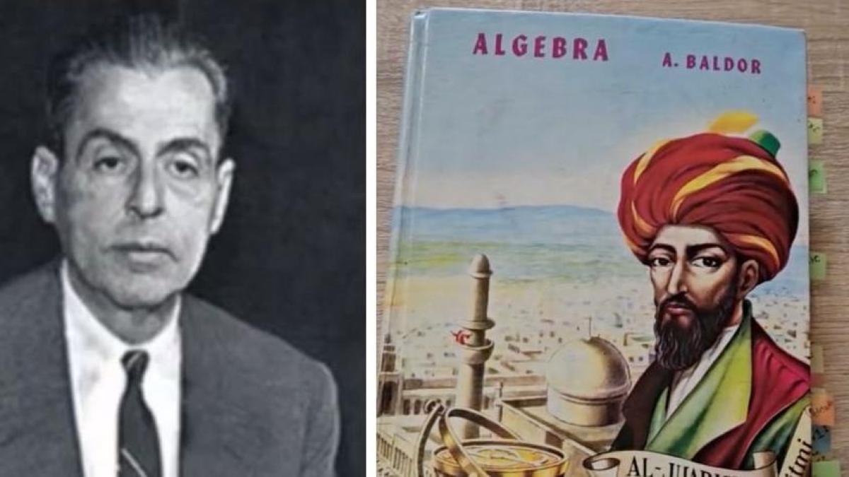Who is Aurelio Baldur and how is his algebra of Baldur considered a reference in mathematics?