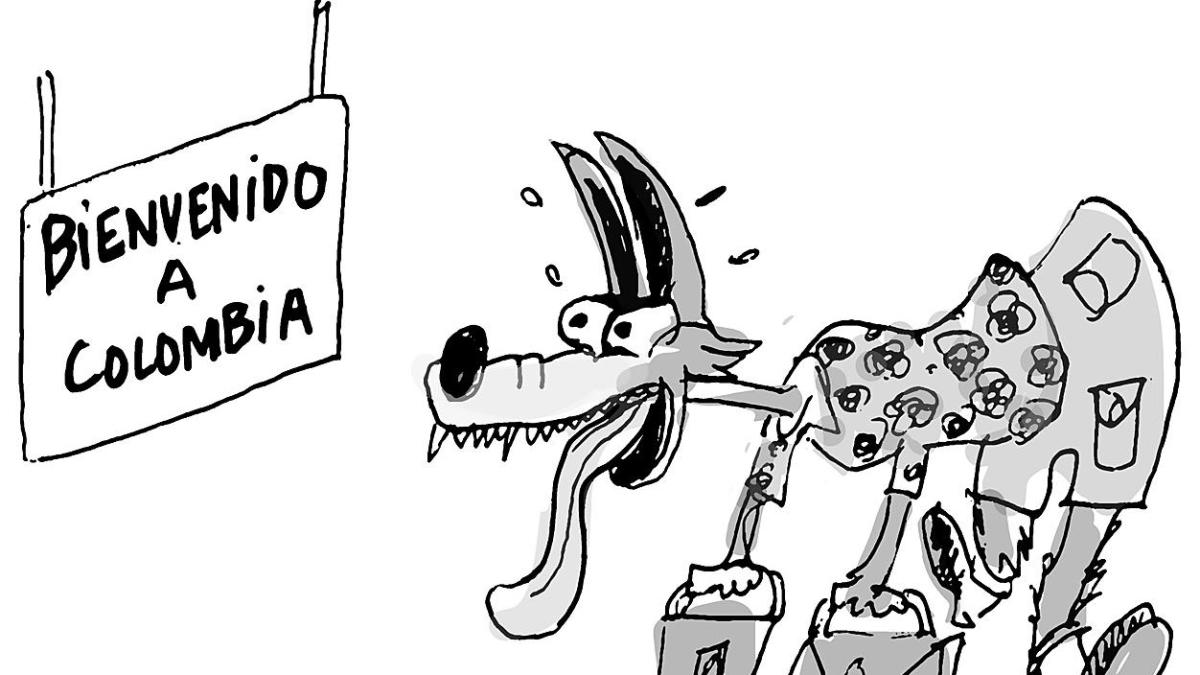 Turismo con fines de explotación sexual - Caricatura de Jota