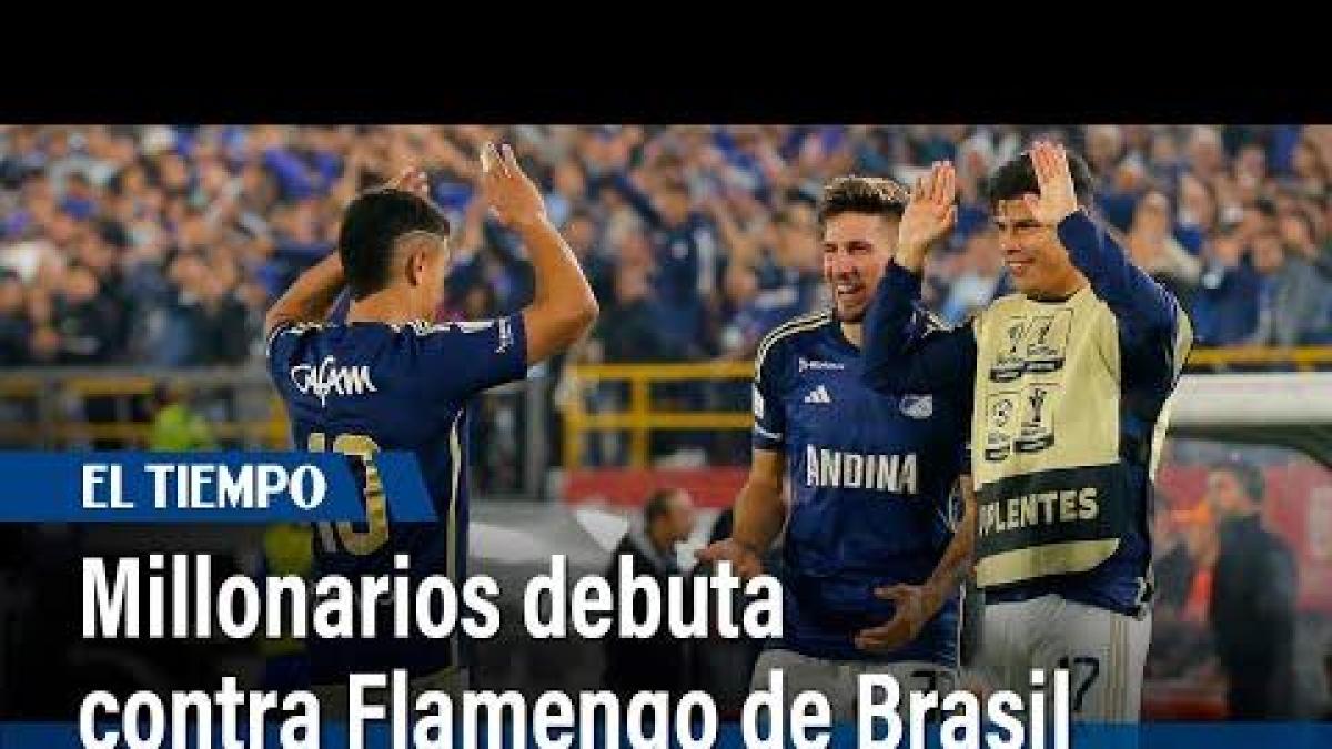 Millonarios, preparado para su gran desafío ante Flamengo en la Copa Libertadores